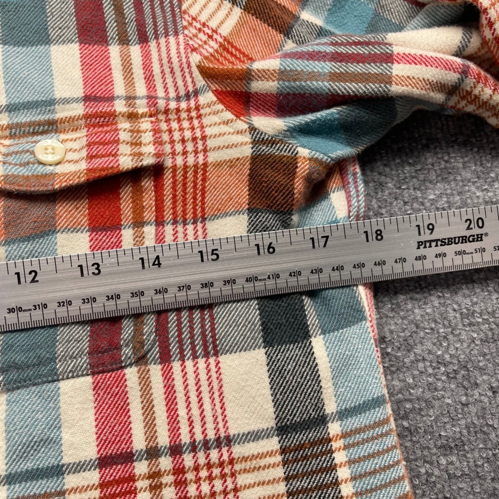 Patagonia Fjord Flannel Organic Cotton Plaid Button Up Shirt Womens 6 53915 - Picture 5 of 7